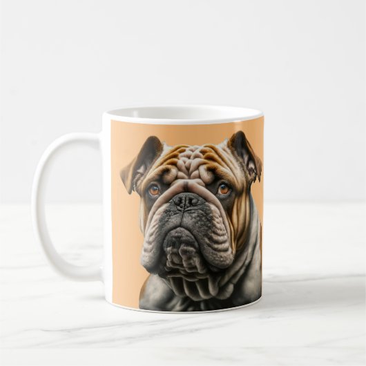 Bull Dog Koffiemok (Links)