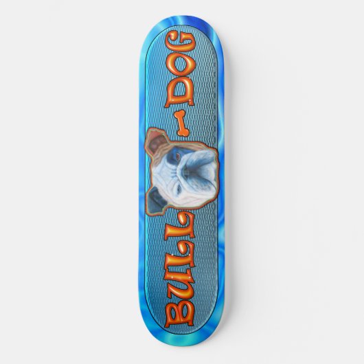 Bull Dog Skateboard (Voorkant)
