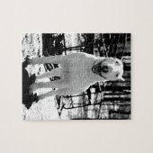 Bull doodsbang legpuzzel (Horizontaal)