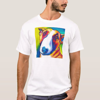 bull doodsbang rood en wit 2 t-shirt