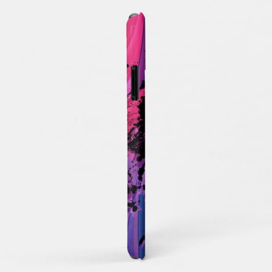 Bull Elephant over Swirly Rainbow Case-Mate iPhone Case (Achterkant/rechts)