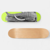 Bull elephant - Tekening in potlood Skateboard (Horizontaal)