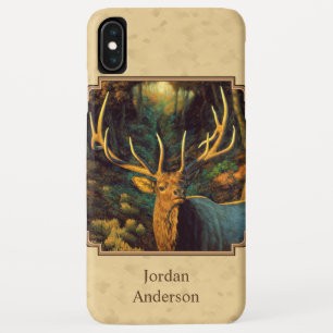 Bull Elk Autumn Yellow iPhone XS Max Hoesje