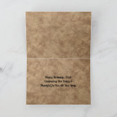 Bull Elk Birthday Kaart (Binnen)