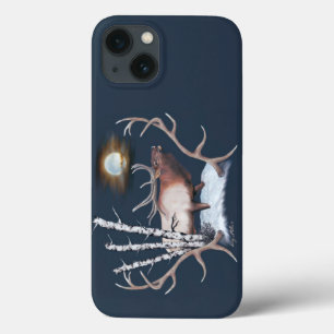 Bull Elk Bugling iPhone 13 Hoesje