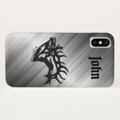 Bull Elk Coque-Mate coque iphone (Dos (Horizontal))