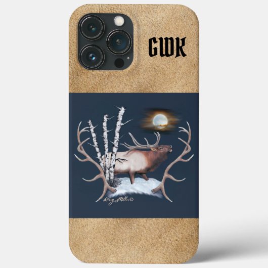 Bull Elk Coque-Mate coque iphone (Verso)