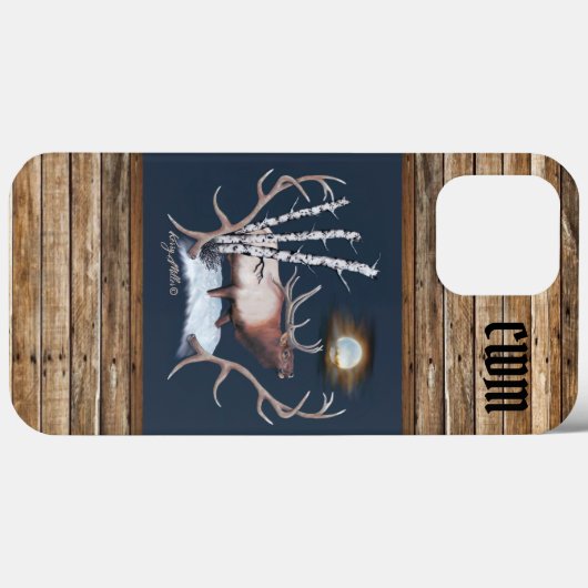 Bull Elk Coque-Mate coque iphone (Verso (horizontal))
