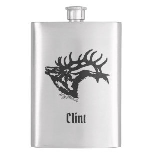Bull Elk Flacon
