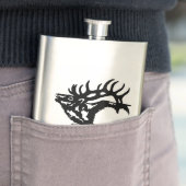 Bull Elk Flacon (Voorbeeld)