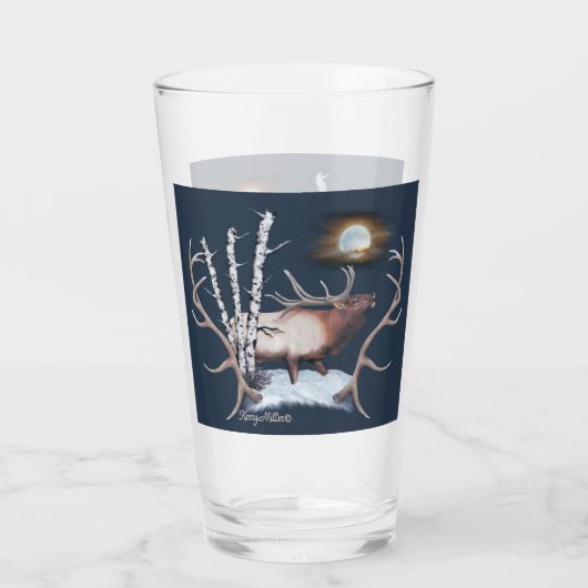 Bull Elk Glas (Achterkant)