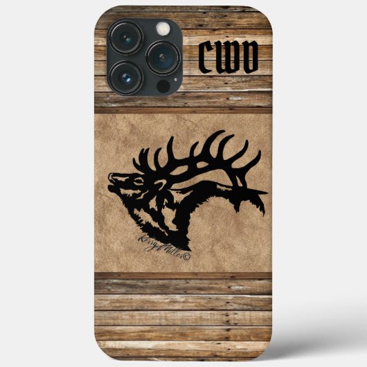Bull Elk Hoesje-Mate iPhone Case (Achterkant)