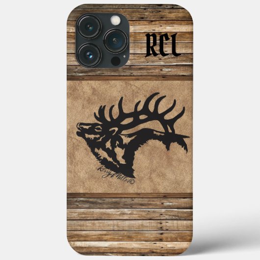 Bull Elk Hoesje-Mate iPhone Case (Achterkant)