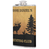 Bull Elk Hunting Heupfles (Links)