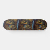 Bull Elk in het herfstbos Skateboard (Horizontaal)