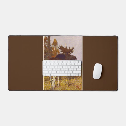 Bull Elk met Bell Bureaumat (Keyboard & Muis)