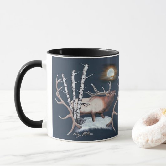 Bull Elk Mug (Avec donut)