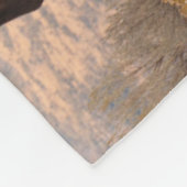 Bull Elk Near Mammoth | Wyoming Fleece Deken (Hoek)