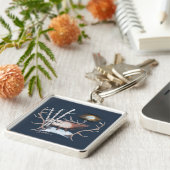 Bull Elk Sleutelhanger (Zijkant)