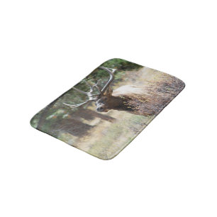 Bull Elk Vloermat, Rug Home Decor Mancave Badmat
