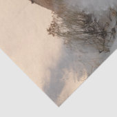 Bull Elk zoekt voedsel onder de sneeuw Tissuepapier (Detail)