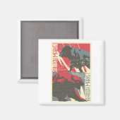 Bull - en Beer - day - Transders - Cadeau Magneet (Voorkant / Achterkant)