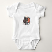 Bull en Beer - Funny Crypto/Stocks Romper (Voorkant)