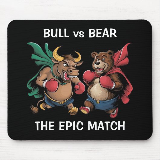 Bull en Beer gepersonaliseerd Muismat (Voorkant)