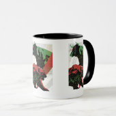 Bull en Beer, handel, handel en aandelen Mok (Voorkant rechts)