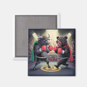 Bull en Beer Magneet (Voorkant / Achterkant)