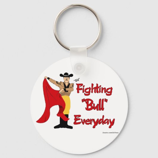 Bull Fighter Sleutelhanger (Voorkant)