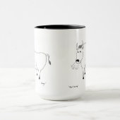 Bull Folk Art Mug (Centre)