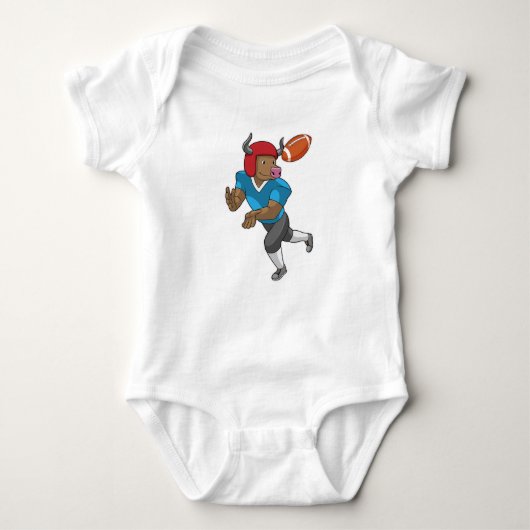 Bull Football Sports Romper (Voorkant)