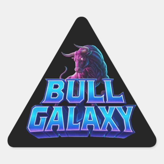 Bull Galaxy Sticker 01 (Voorkant)