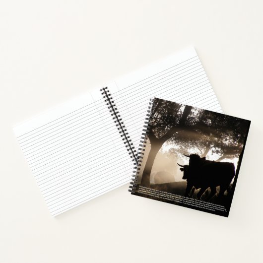 Bull Hardcover Notitieboek (Binnen)