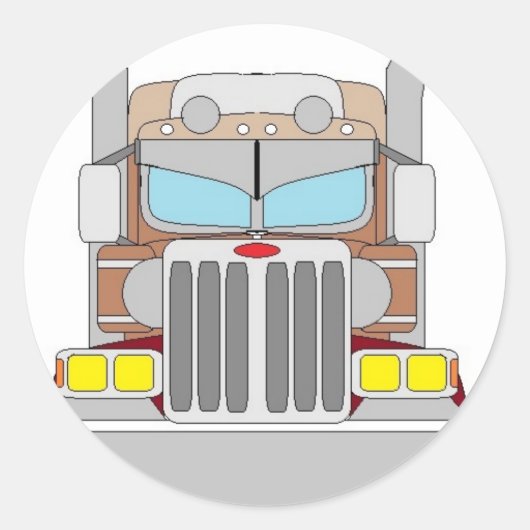 Bull Hauler Truck sticker (Voorkant)
