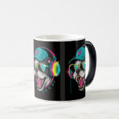 Bull hondenliefhebbers magische mok (Voorkant rechts)