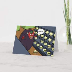 Bull in een Chinese winkel Kaart