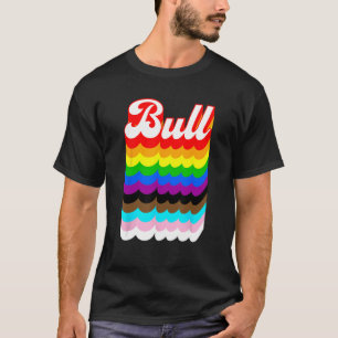 Bull LGBTQ Pride regenboog T-shirt