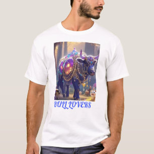 Bull Lover Logo design pour t-shirts