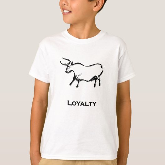 Bull Loyalty Black T-shirt (Voorkant)