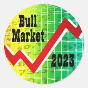 Bull Market 2023 Ronde Sticker
