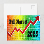 Bull Market 2025 Briefkaart (Voorkant / Achterkant)