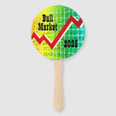 Bull Market 2025 Handwaaier (Voorkant)