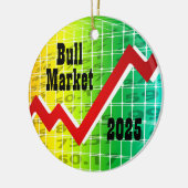 Bull Market 2025 Keramisch Ornament (Links)