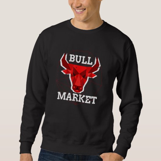 Bull Market Crypto Grafiek Analyse Cryptocurrency Trui (Voorkant)