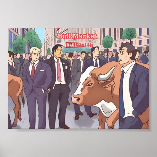 Bull Market Poster (Voorkant)