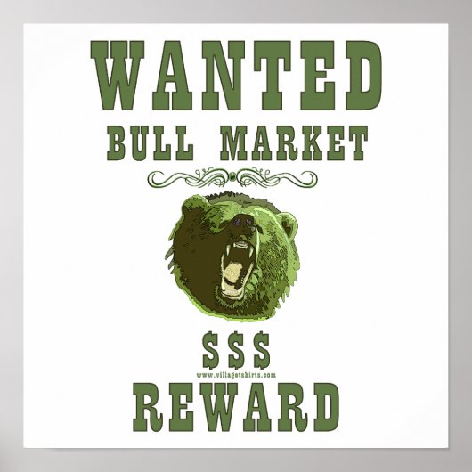 Bull Market Reward Poster (Voorkant)