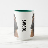 Bull Mastiff Mug personnalisée (Centre)