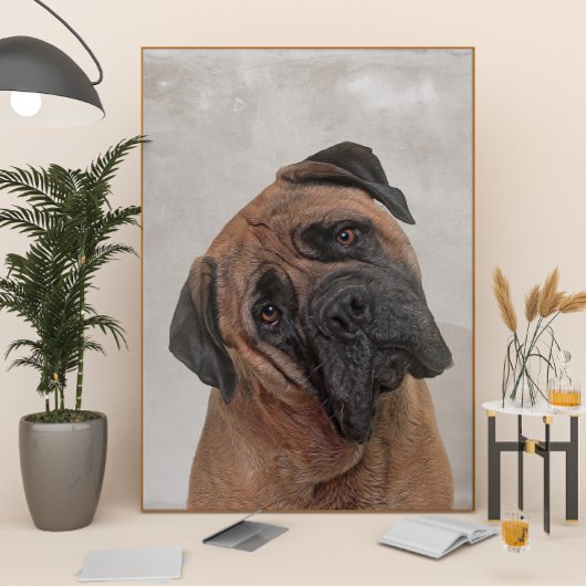 Bull Mastiff Poster Perfect Poster